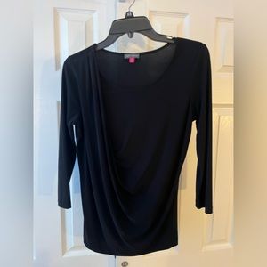 Women’s Vince Camuto black top, size s
